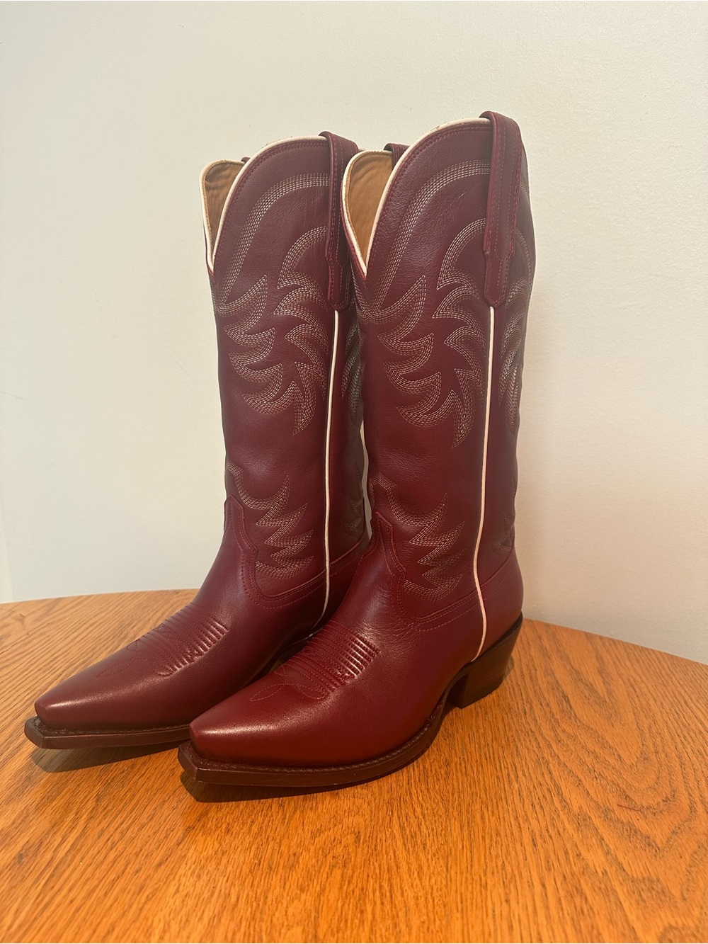 Tecovas—The Annie—Scarlett Leather Western Cowboy Boots